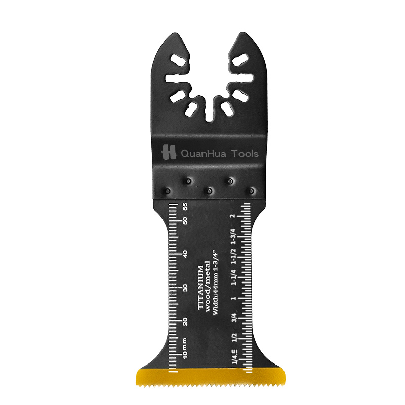 Lame de scie bimétallique multifonctionnelle plaquée titane QH-1005HK-2L-DT