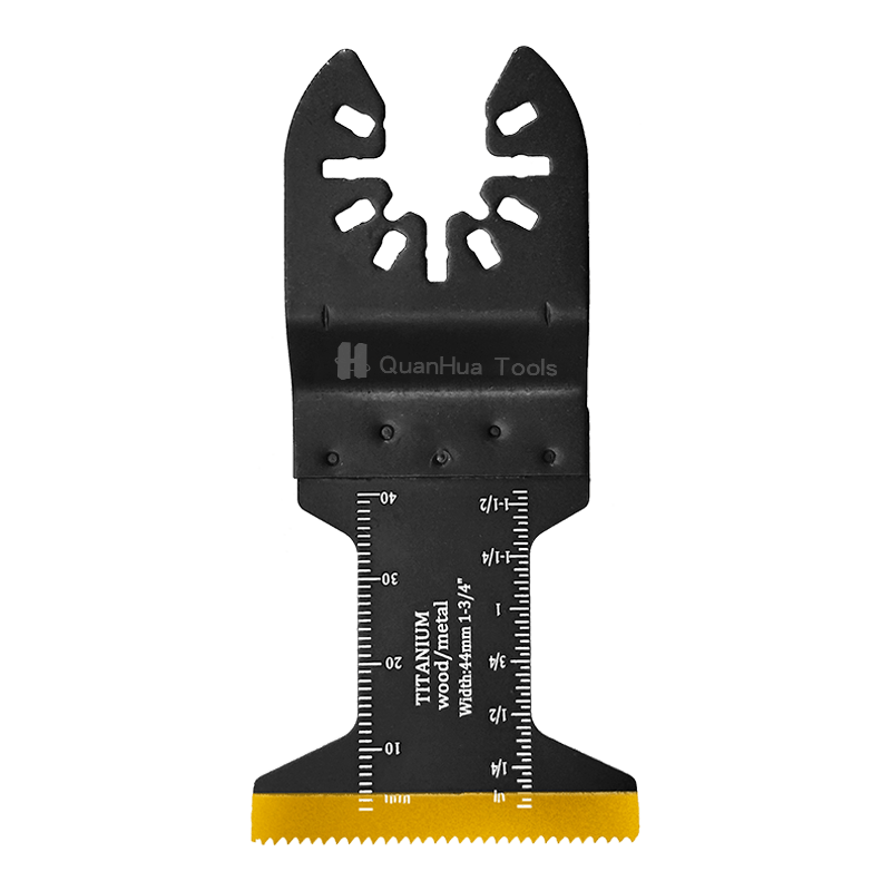 Lame de scie multifonctionnelle bimétallique plaquée titane physique 100*44mm QH-1005HK-L-DT