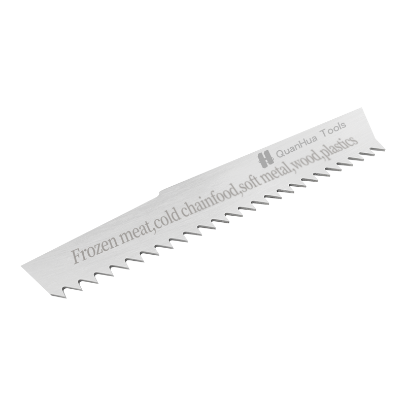 Lame de scie de couteau de cheval d'acier inoxydable de 55 dents pour le QH-MDJ-S906 de coupe d'os