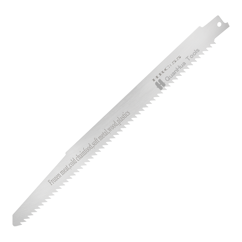 Lame de scie de couteau de cheval d'acier inoxydable de 55 dents pour le QH-MDJ-S906 de coupe d'os