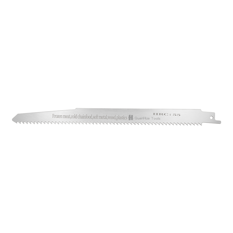 Lame de scie de couteau de cheval d'acier inoxydable de 55 dents pour le QH-MDJ-S906 de coupe d'os