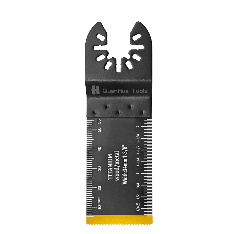 Lame de scie bimétallique plaquée titane durable et rapide QH-1004HK-2L-DT