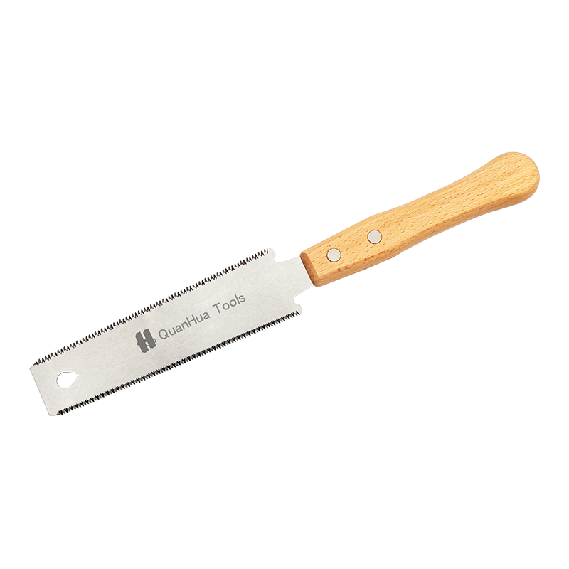 Scie double face avec manche en bois pour la coupe du bois QH-250D