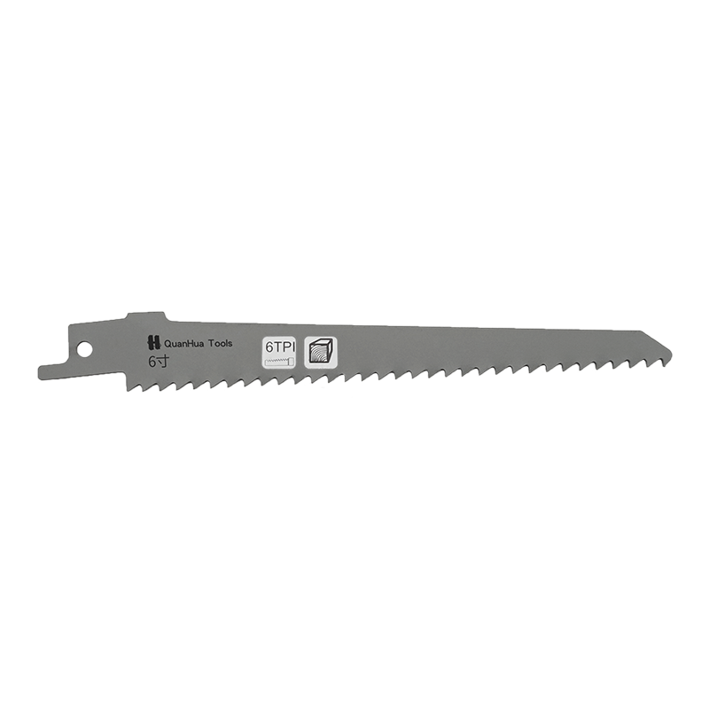 Scie sabre en acier à haute teneur en carbone, dentelée et résistante à l'usure, QH-MDJ-C606