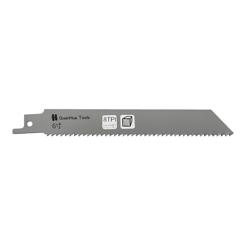Scie sabre en acier à haute efficacité de coupe, résistante à la corrosion et à haute teneur en carbone QH-MDJ-C608